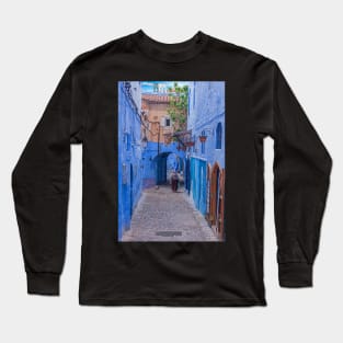 Chefchaouen Arch, Morocco. Long Sleeve T-Shirt